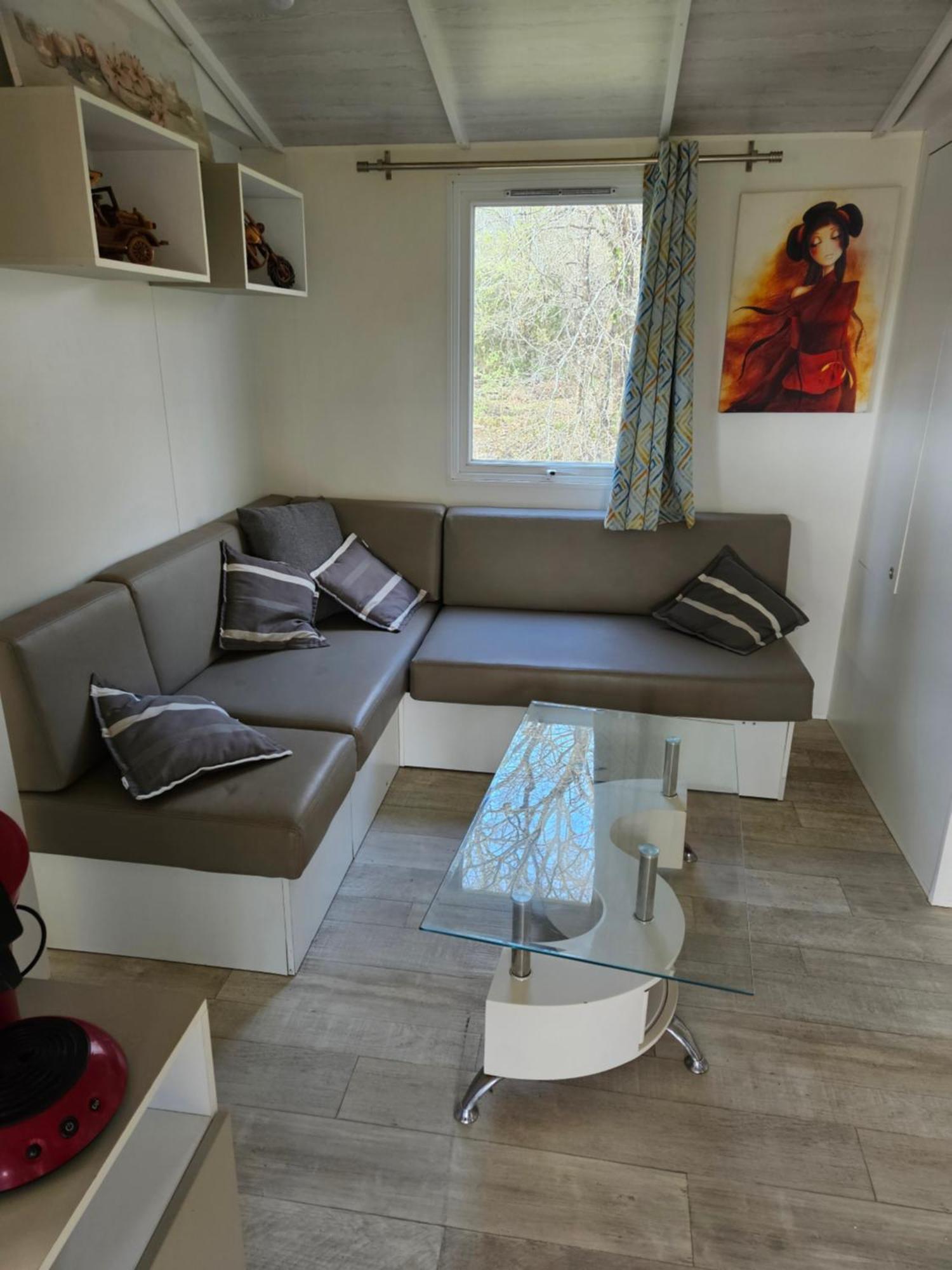 Camping Familial Les Chalets D'Uza Buitenkant foto
