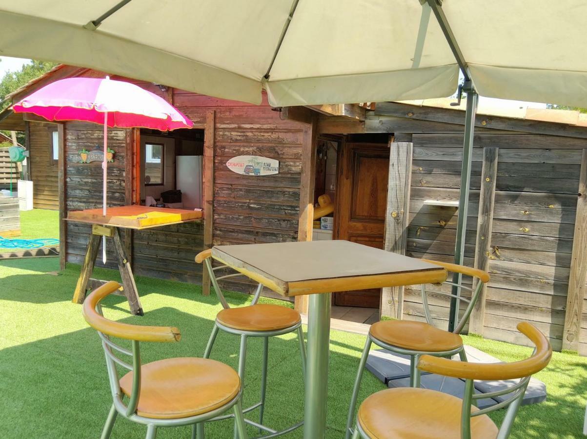 Camping Familial Les Chalets D'Uza Buitenkant foto