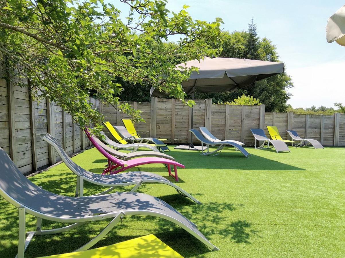 Camping Familial Les Chalets D'Uza Buitenkant foto